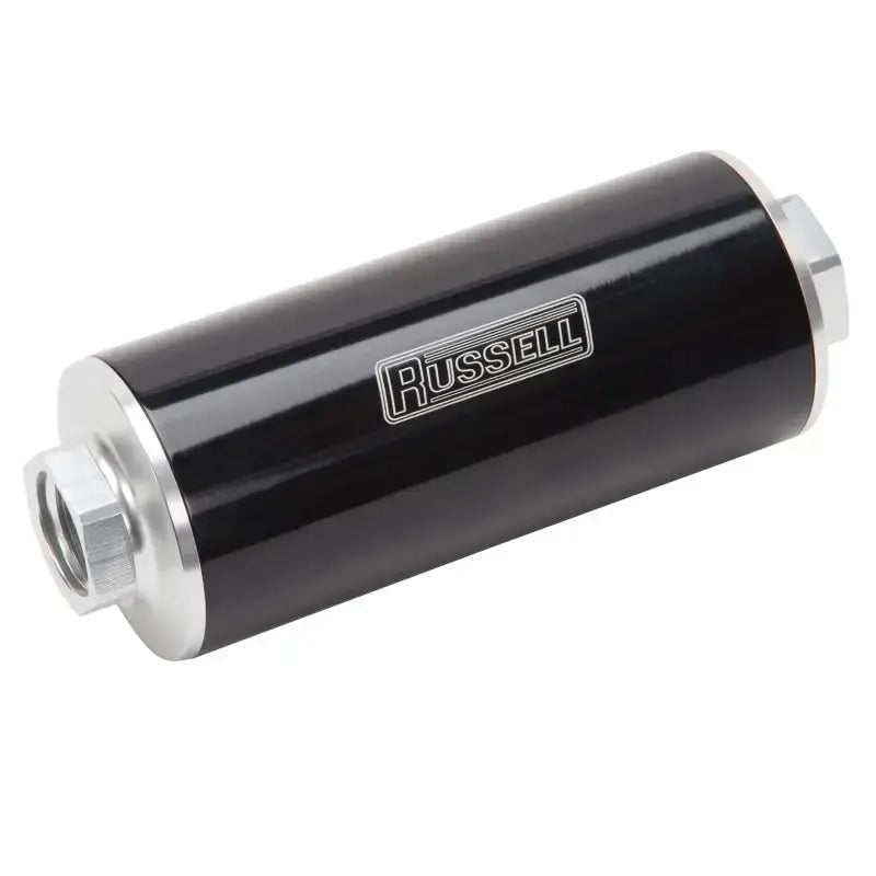 Russell Performance Anodized Aluminum (12in Length -10 male inlet/outlet) - 649250