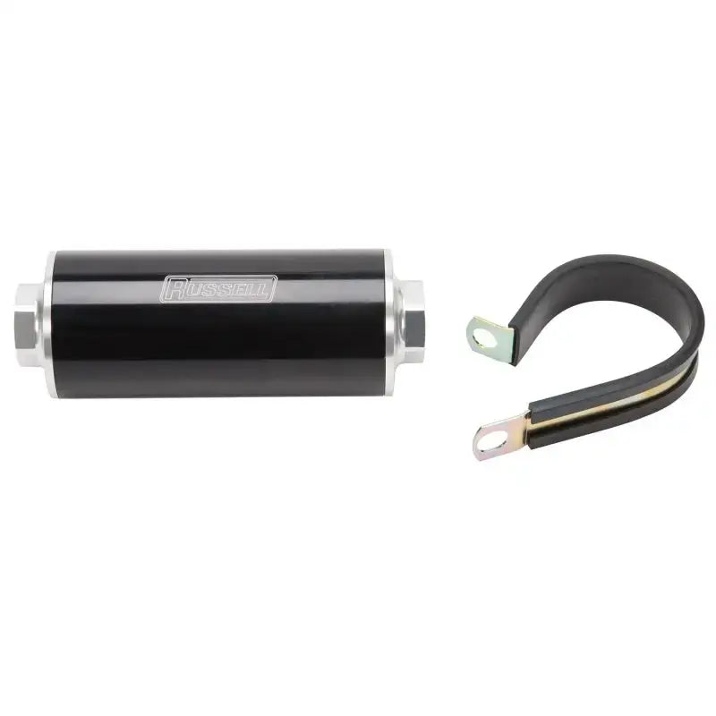 Russell Performance Anodized Aluminum (12in Length -10 male inlet/outlet) - 649250