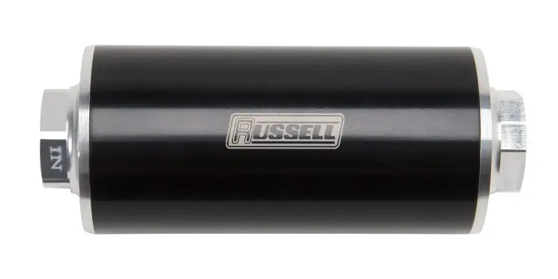 Russell Performance Anodized Aluminum (12in Length -10 male inlet/outlet) - 649250