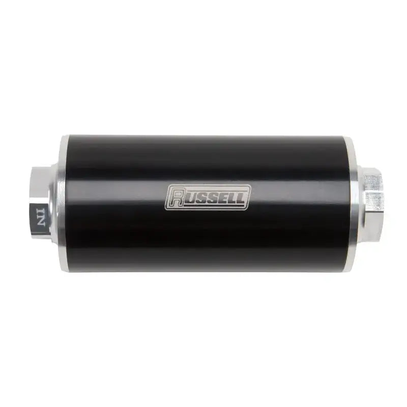 Russell Performance Anodized Aluminum (12in Length -10 male inlet/outlet) - 649250