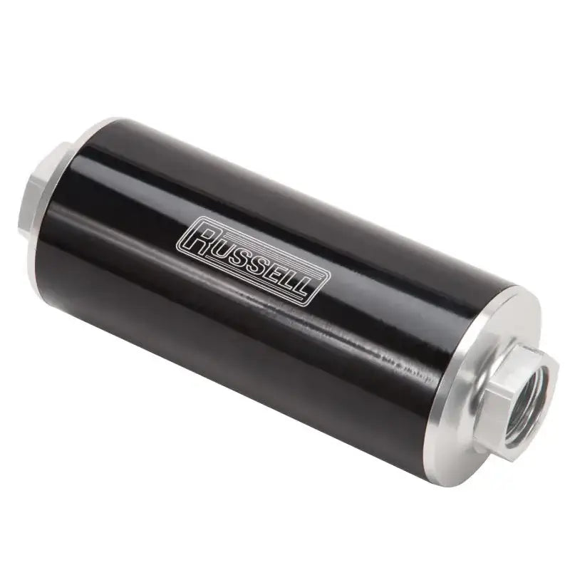 Russell Performance Anodized Aluminum (12in Length -10 male inlet/outlet) - 649250