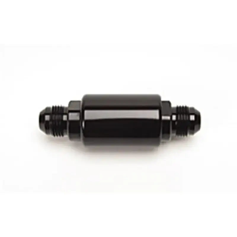 Russell Performance Black Anodized (3-1/4in Length 1-1/4in dia. -8 male inlet/outlet) - 650103