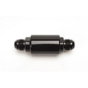 Russell Performance Black Anodized (3-1/4in Length 1-1/4in dia. -8 male inlet/outlet) - 650103