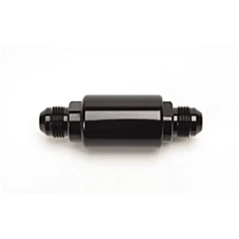Russell Performance Black Anodized (3-1/4in Length 1-1/4in dia. -8 male inlet/outlet) - 650103