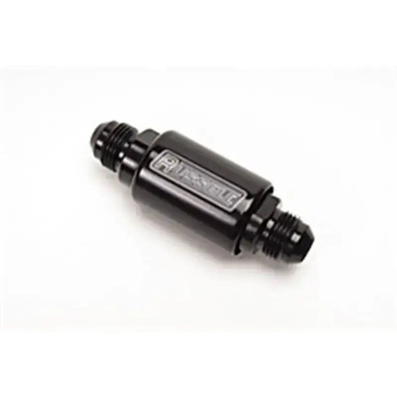 Russell Performance Black Anodized (3-1/4in Length 1-1/4in dia. -8 male inlet/outlet) - 650103