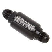 Russell Performance Black Anodized (3in Length 1-1/4in dia. -6 male inlet/outlet) - 650133
