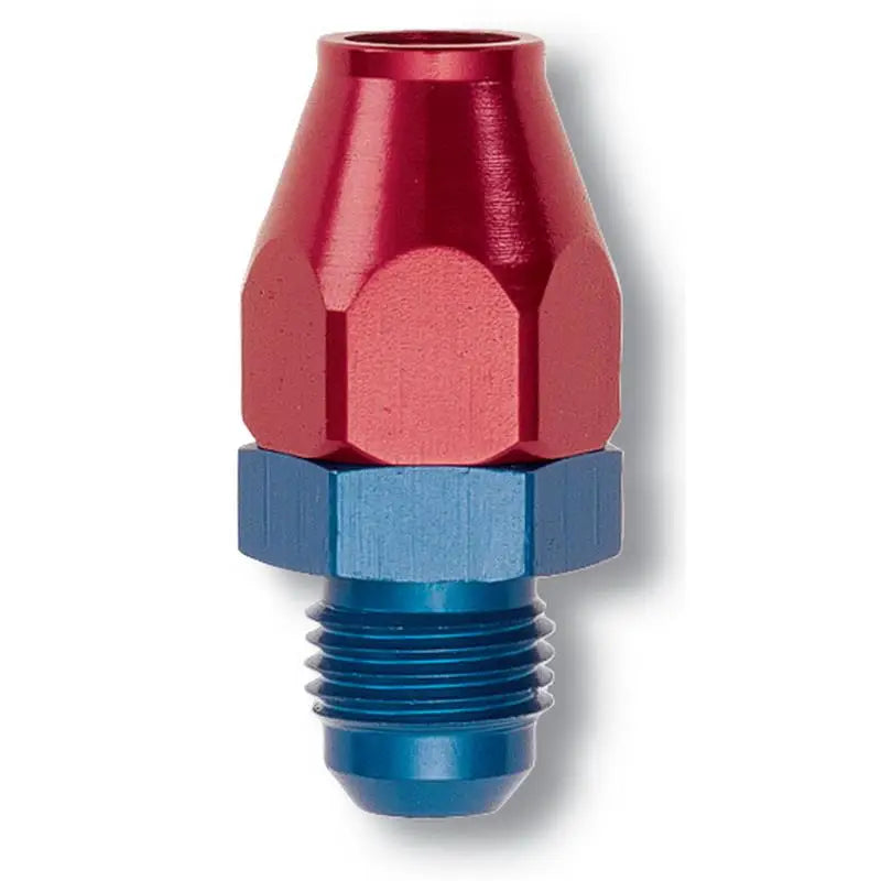 Russell 639210 Russell Performance Red/Blue -6 AN Male 37 Degree to 3/8in Aluminum Tube - 639210