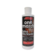 Rutland One Match Gel Fire Starter 8 oz white plastic bottle for chimineas