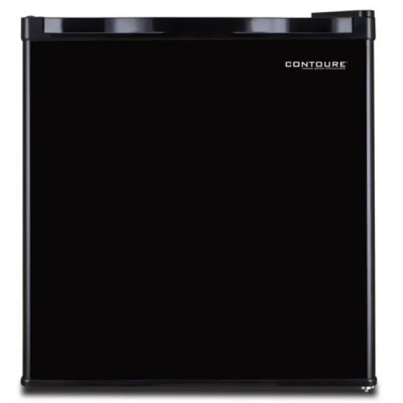 Black compact RV-170BK Natural Quality Refrigerator-Mini Beverage Cooler in a stylish design