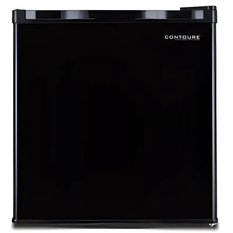 Black mini refrigerator RV-170BK Nat. Quality Beverage Cooler perfect for small spaces