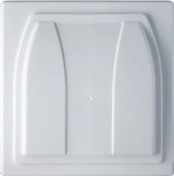 Rv Designer H876 Vent Register White Metal Damp 4 - Heating/ Cooling