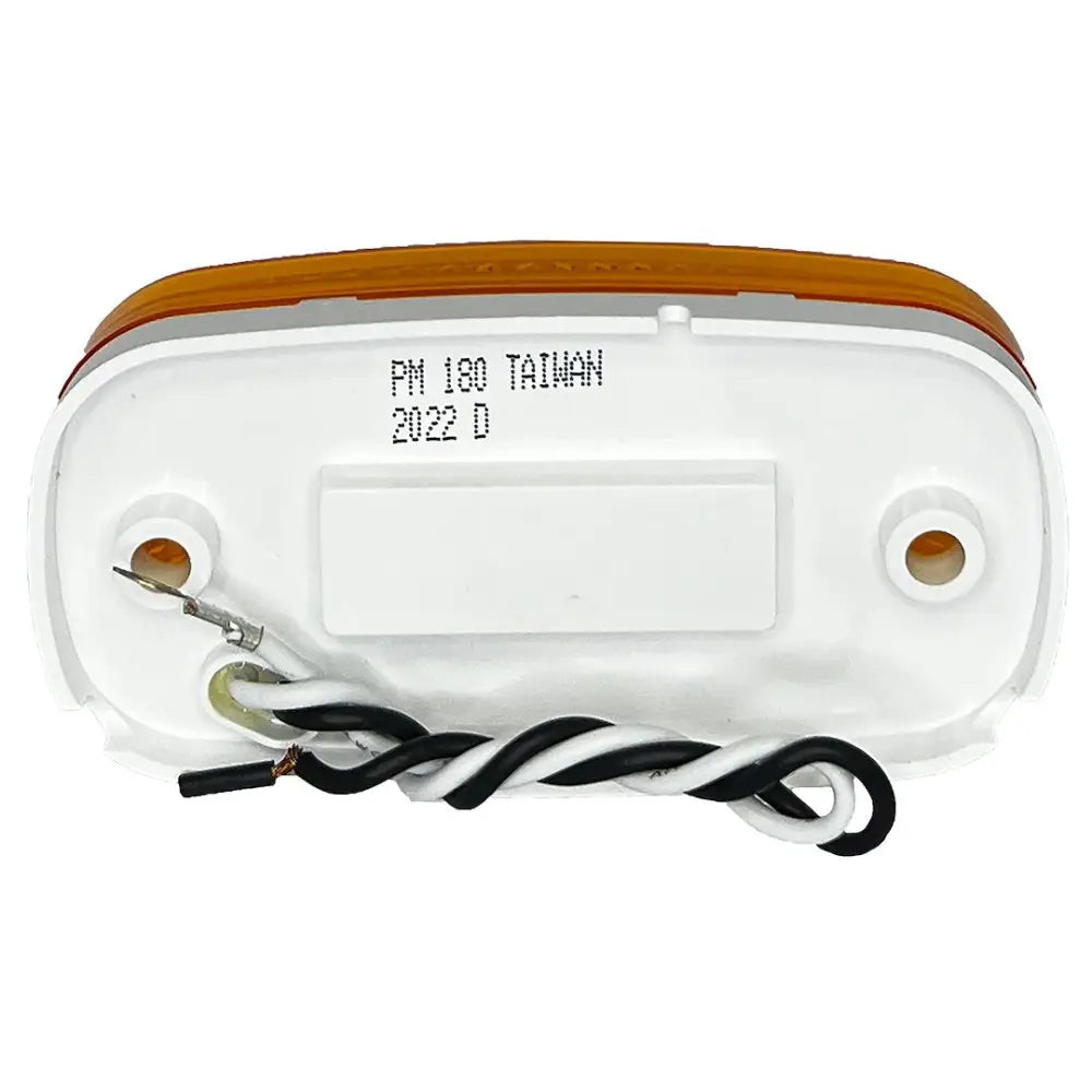 RV Designer Meets DOT Lighting Requirements Trailer Light L901 - Amber Oblong Reflex Led Marker Ligh