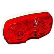 RV Designer Meets DOT Lighting Requirements Trailer Light L913 - Red Double Bulls-EYE Led Marker Lig