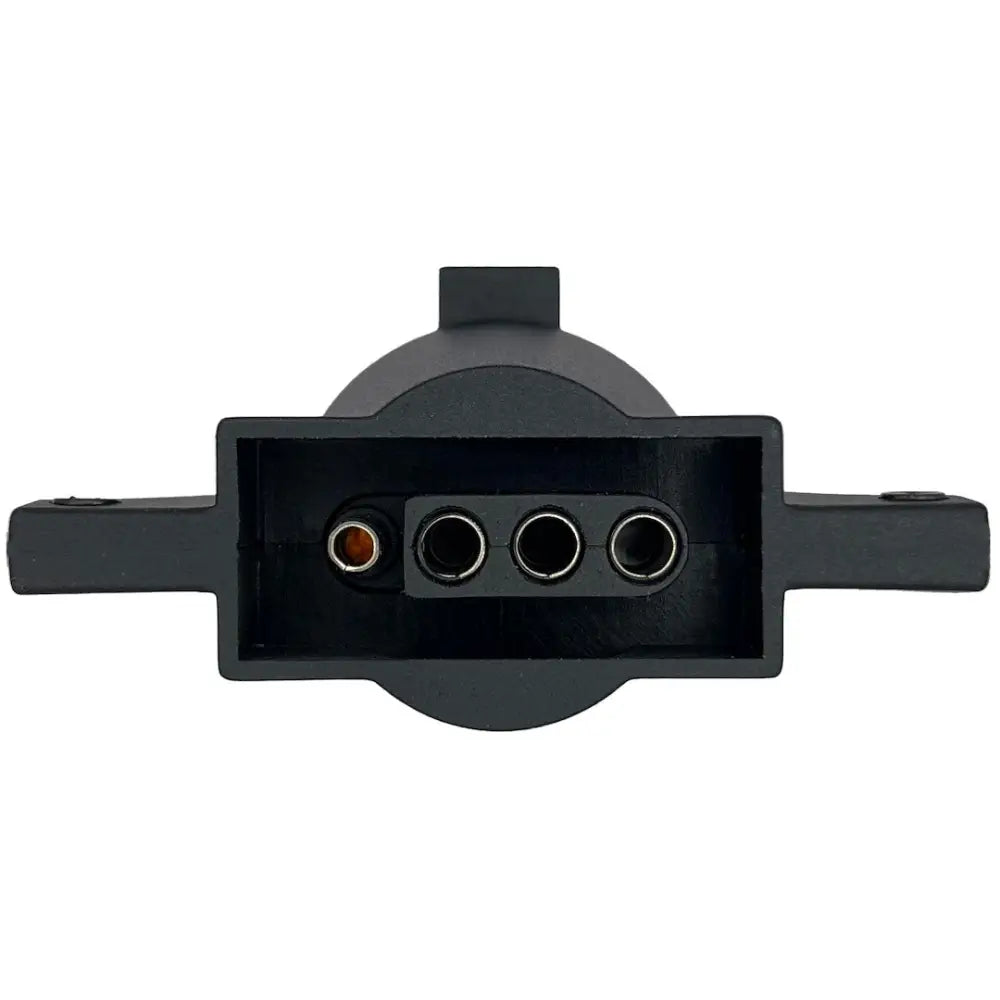 RV Designer Quick And Easy To Install Trailer Wiring Connector Adapter TC505 - 7-WAY 4-WAY Flat