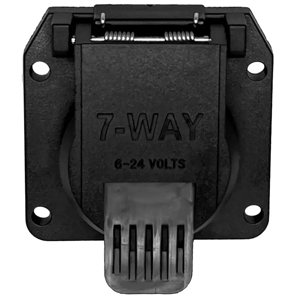 RV Designer Quick And Easy To Install Trailer Wiring Connector TC509 - 7-WAY Socket