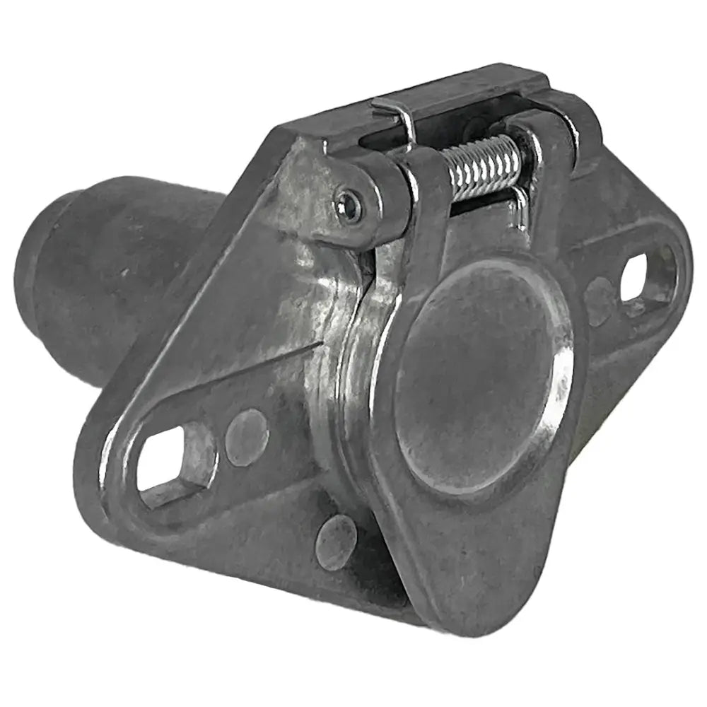 RV Designer Quick And Easy To Install Trailer Wiring Connector TC533 - 6-WAY Socket Die Cast Metal