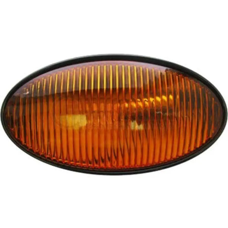 Oval amber turn signal light with black base for RVPL5AB Optronics Porch RVPL5AB Optronics