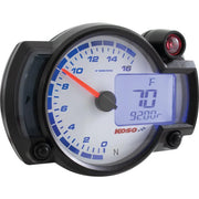 Rx 2nr 16 000 Rpm Guage White Panel