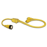 RY504-2-30 Marinco Reverse Y (2)30A Male To 50A Female - Power Cord Adapter