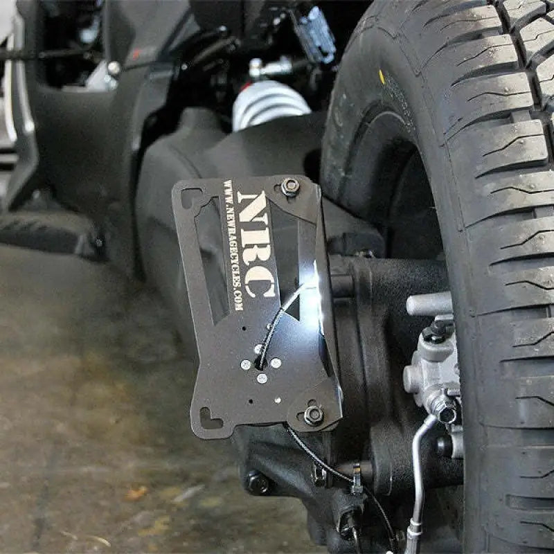 RYKER-SIDE Side Mount License Plate