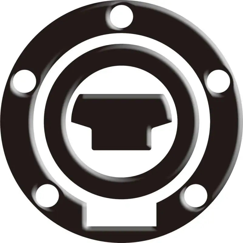 RYM-306K Gas Cap Cover Black Yam