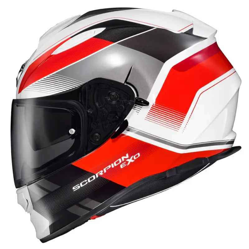 RYZ-1015 Scorpion Exo Ryzer Full-Face Helmet Edge Red Lg - Helmets