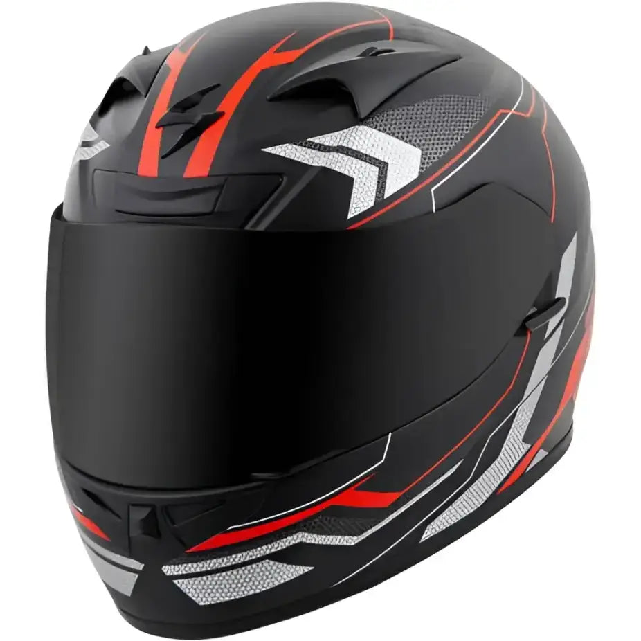 RYZ-1027 Scorpion Exo Ryzer Full-Face Helmet Edge Hi-Viz 2X - Helmets