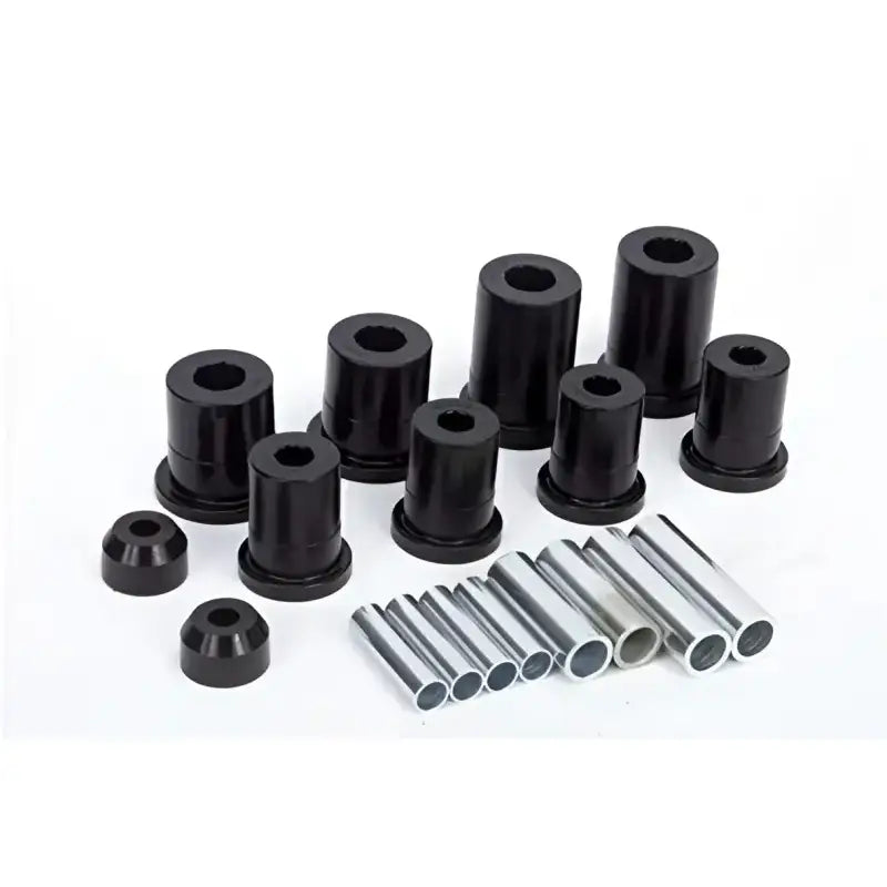 Black polyurethane bushings and metal sleeves for RZR-07300-2-PBB Daystar HCR improved setup