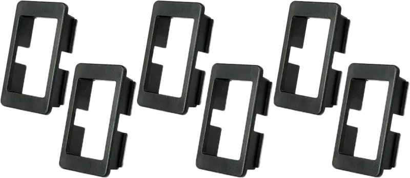 Rzr Pro 25+ Rocker Adapters Pack Of 6 - SSV WORKS