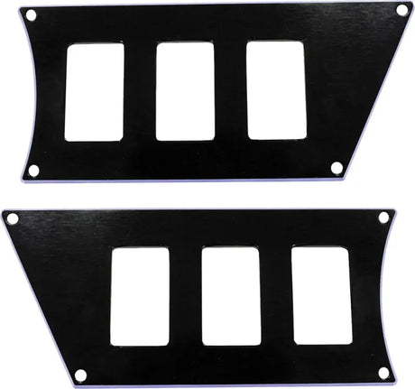RZR-SP6-1K-BLK Modquad Dash 6-Switch Plate (Black) - Switch