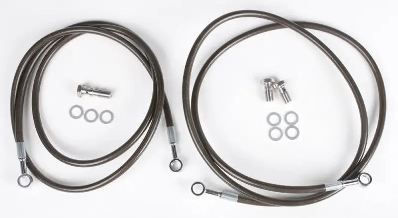 RZR570-R-SMOKE Brakeline Rear Smoke Polaris - Brake Line Kit