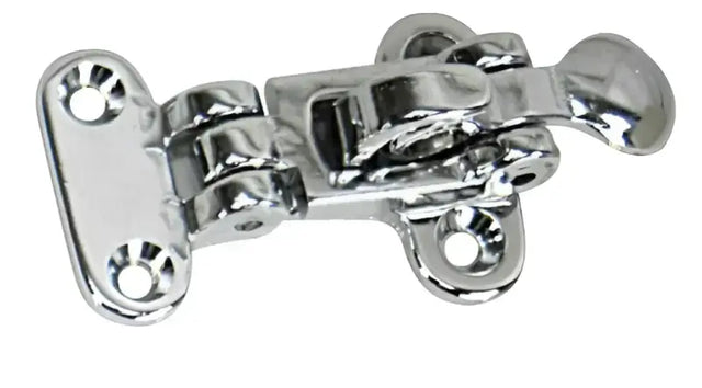 S-0054C Whitecap C.P. Brass Anti-Rattle Door Fastene - Lock Hasp