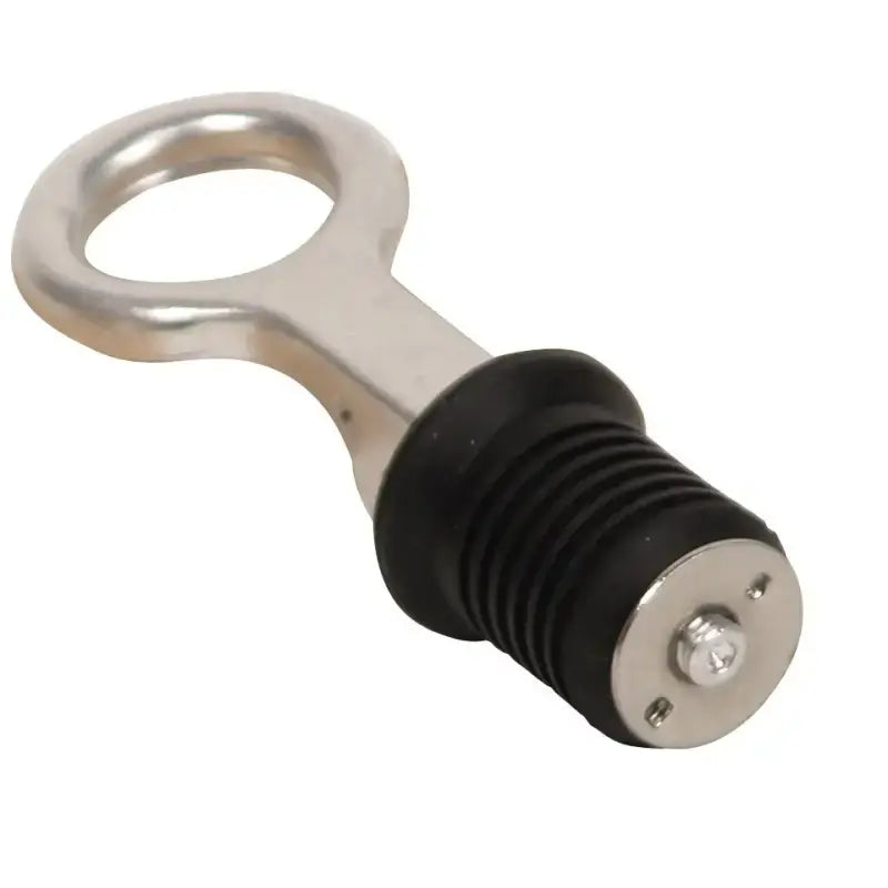S-0205C Whitecap 1’ Aluminum Bailer Plug - Lever - Boat Drain