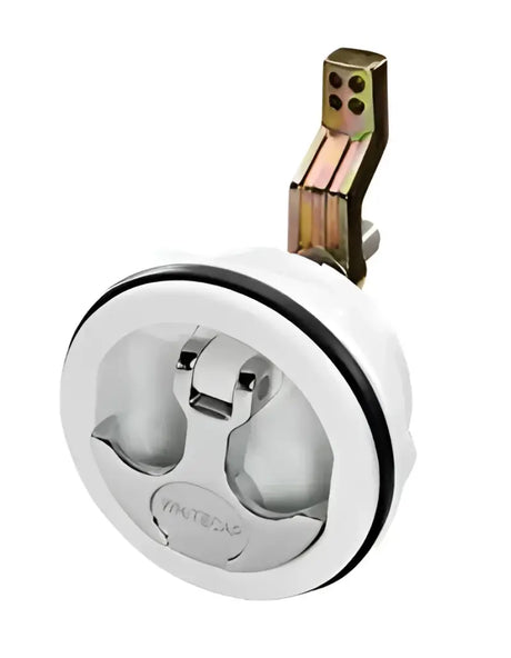 S-0230WC Whitecap White Body T-Handle (Chrome Handle) - Multi Purpose T Handle Latch