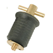 S-0294C Whitecap 1-1/4' Brass Bailer Plug-Screw Type for Marine Use