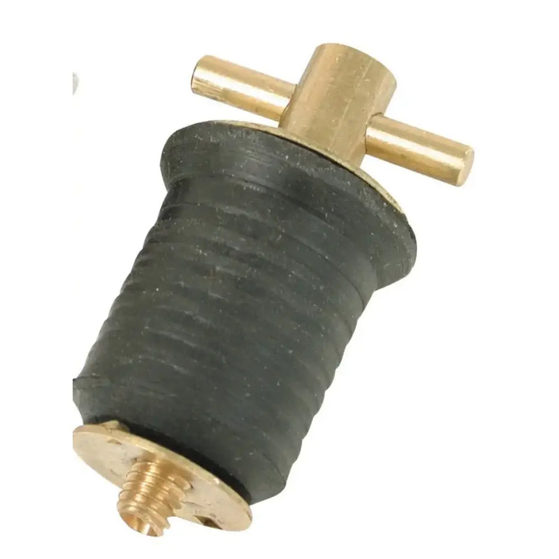 S-0294C Whitecap 1-1/4' Brass Bailer Plug-Screw Type for Marine Use