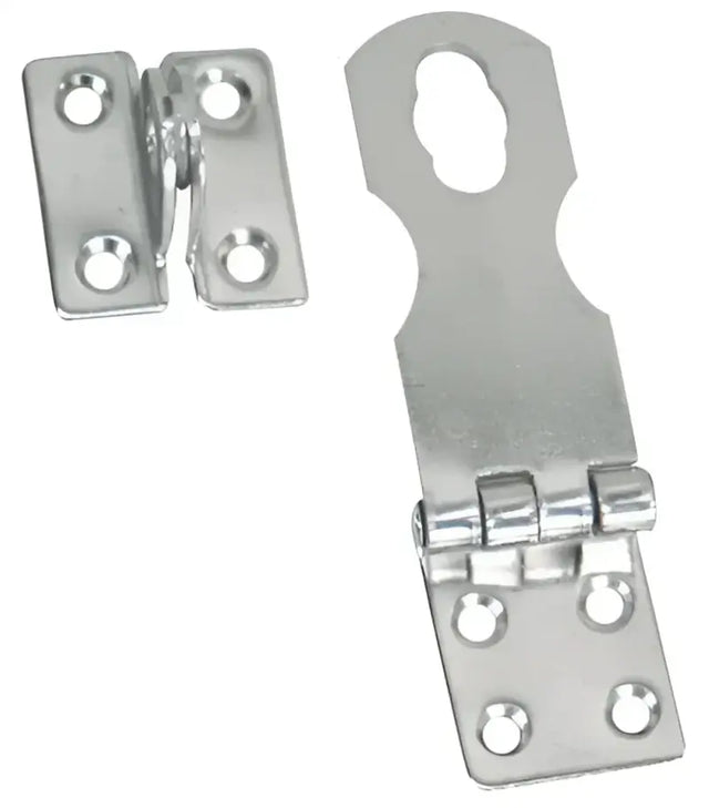 S-0578C Whitecap C.P. Brass Safety Hasp - Lock