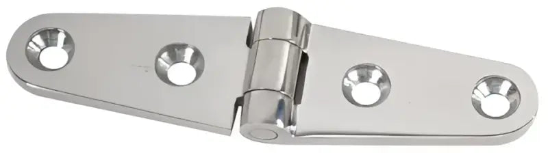 S-0604C Whitecap C.P. Brass Strap Hinge 4’ - Boat Door