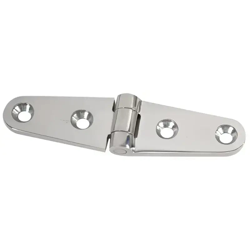 S-0604C Whitecap C.P. Brass Strap Hinge 4’ - Boat Door