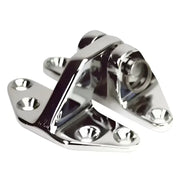 S-0990C Whitecap C.P. Brass Hatch Hinge - corrosion-resistant, sleek chrome-plated marine hardware for boats and yachts.