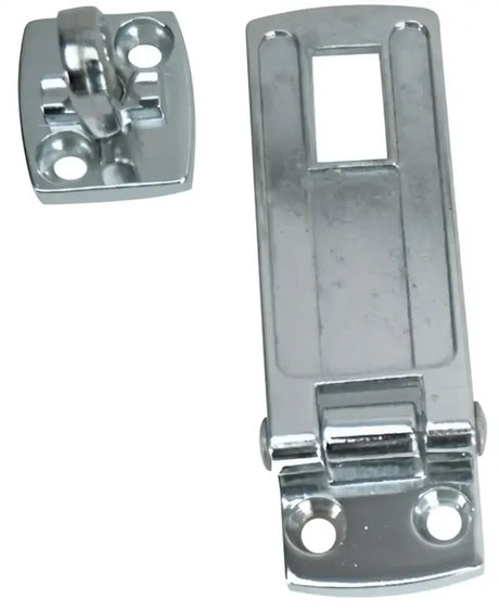 S-1400C Whitecap C.P. Zamac Swivel Safety Hasp, durable Zamac construction, corrosion-resistant finish, reliable security for doors, cabinets, and storage containers, flexibility and easy access, shopify.