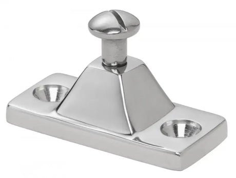 S-1434C Whitecap C.P. Zamac Side Mount Deck Hinge, durable, corrosion-resistant, sleek marine hardware