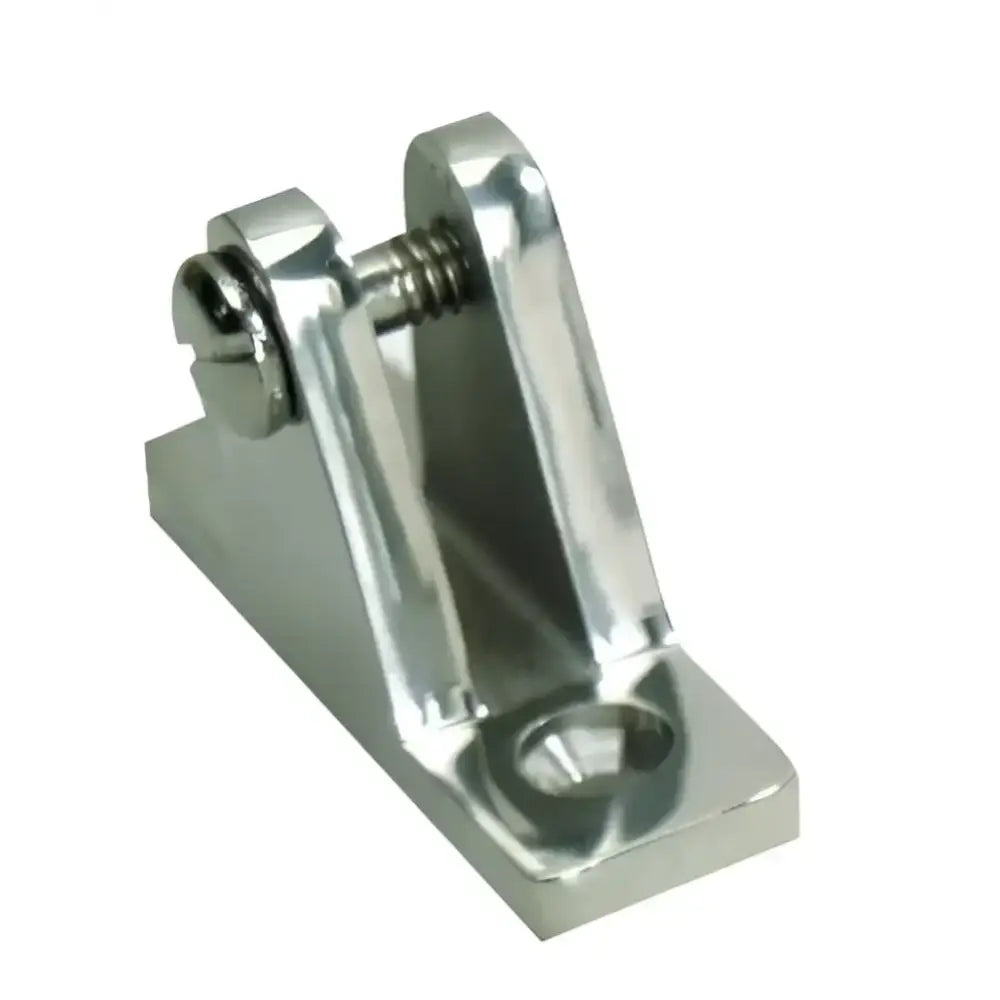 S-1435C Whitecap C.P. Zamac 90 Deck Hinge, corrosion-resistant, durable marine hardware with sleek finish, perfect for secure deck installations.