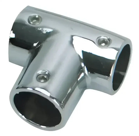 S-1443C Whitecap C.P. Zamac 7/8’ - 90 Tee - Boat Rail Fitting