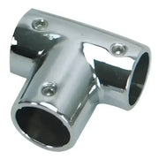S-1443C Whitecap C.P. Zamac 7/8’ - 90 Tee - Boat Rail Fitting
