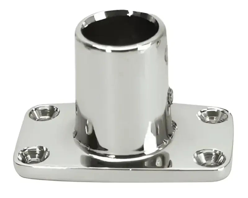 S-1466C Whitecap C.P. Zamac 7/8" - 90° Rectangular Base, polished finish.