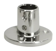 S-1468C Whitecap C.P. Zamac 7/8’ - 90O Round Base - Boat Rail Fitting