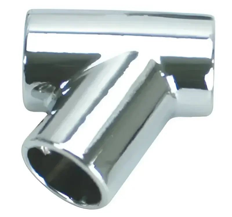 S-1490C Whitecap C.P. Zamac 7/8" - 60 Universal Tee for marine applications, durable and versatile design.