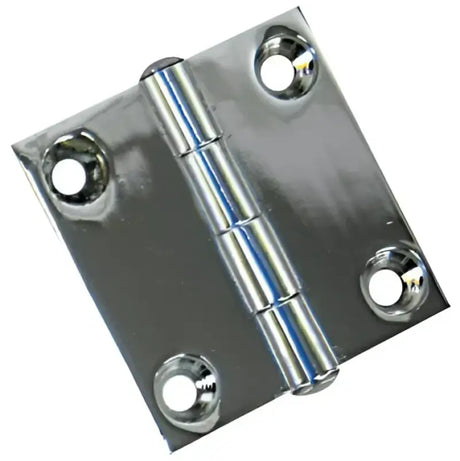 S-1497C Whitecap C.P. Zamac 2' X 2' Butt Hinge high-quality durable hardware solution for doors or cabinets, ensuring smooth, stable operation and secure installation in residential or commercial settings
