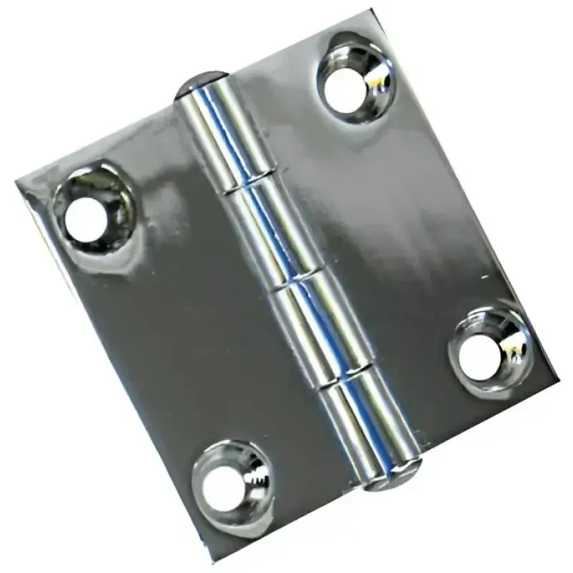 S-1497C Whitecap C.P. Zamac 2' X 2' Butt Hinge high-quality durable hardware solution for doors or cabinets, ensuring smooth, stable operation and secure installation in residential or commercial settings